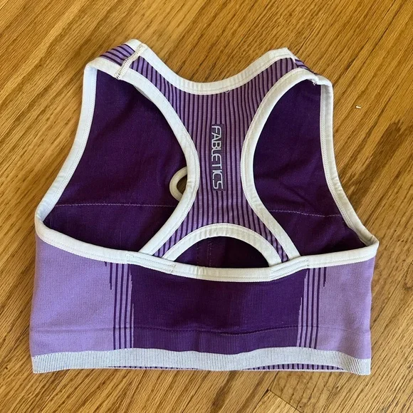 Fabletics Purple and Lavender Activewear Set - Picture 3 of 3